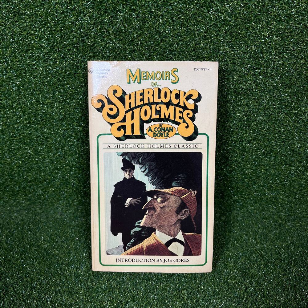 Vintage 1970s Paperback Memoirs of Sherlock Holmes by Arthur Conan Doyle